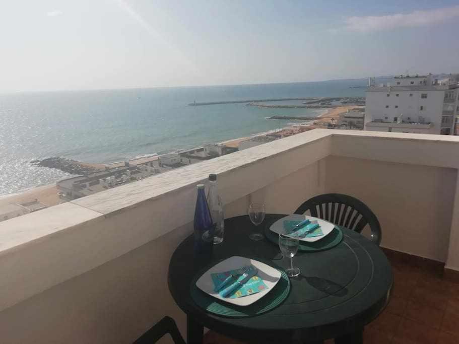 Appartamento Ocean Quarteira Vista Mar E Central Esterno foto